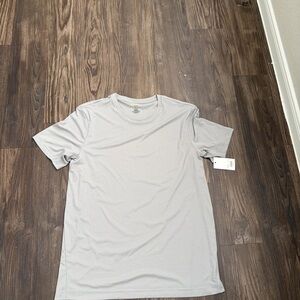 Tek Gear Light Gray Men's Short Sleeve Tee